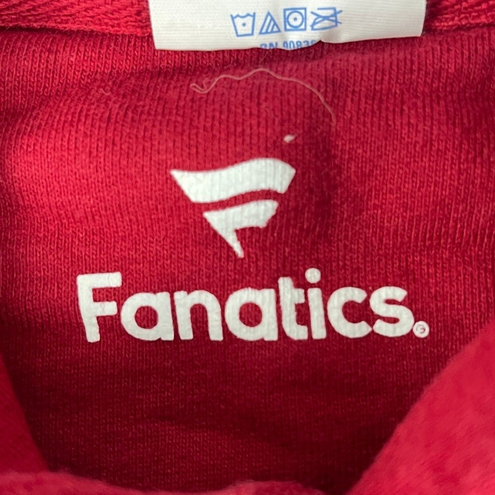 Tampa Bay Buccaneers Fanatics Men 2XL Red Hoodie NFL Graphic Pullover - Picture 4 of 8